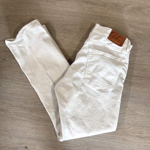 Polo Ralph Lauren Other - Polo Ralph Lauren Hampton Straight Jeans Mens 32x30 White Denim Stretch